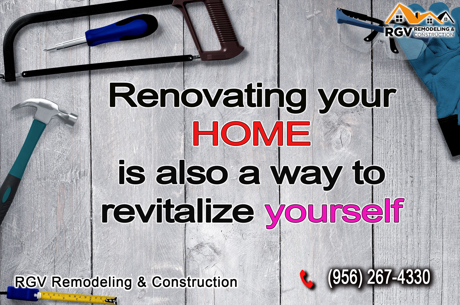 For many people, talking... - RGV-Remodeling & Construction