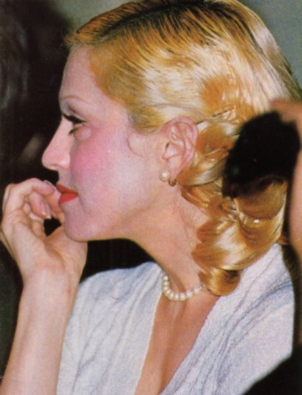 The Best - 1993 Madonna at a Versace fashion show in Paris at the