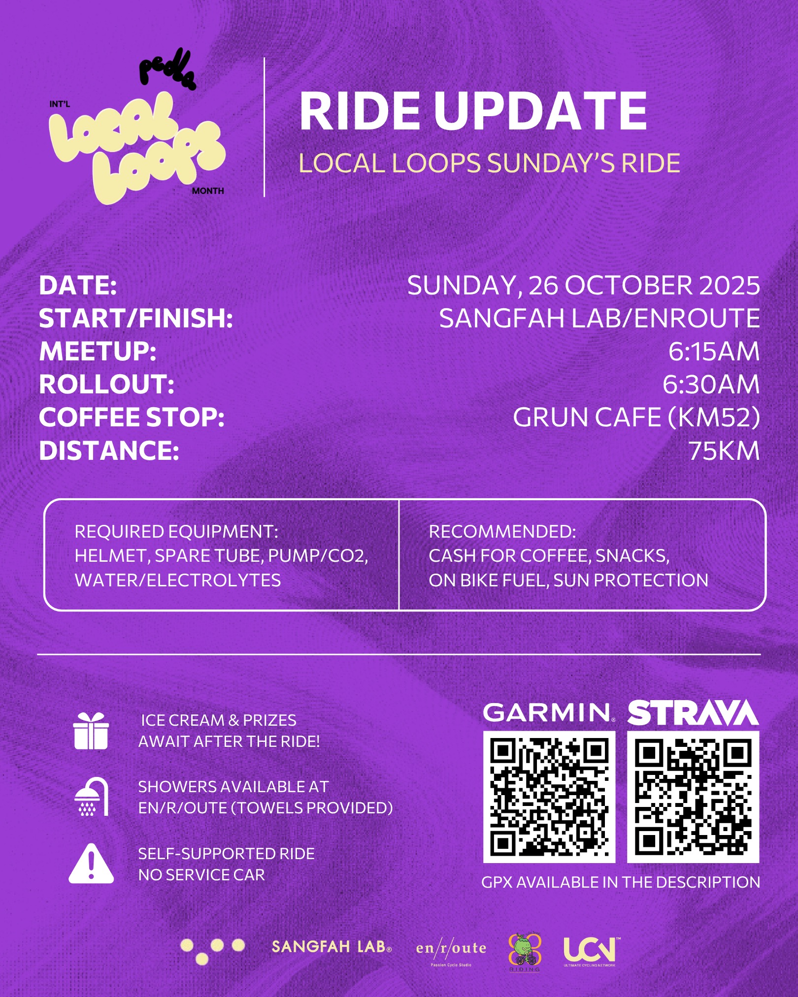 🔔 RIDE UPDATE Local Loops... - Ultimate Cycling Network | Facebook