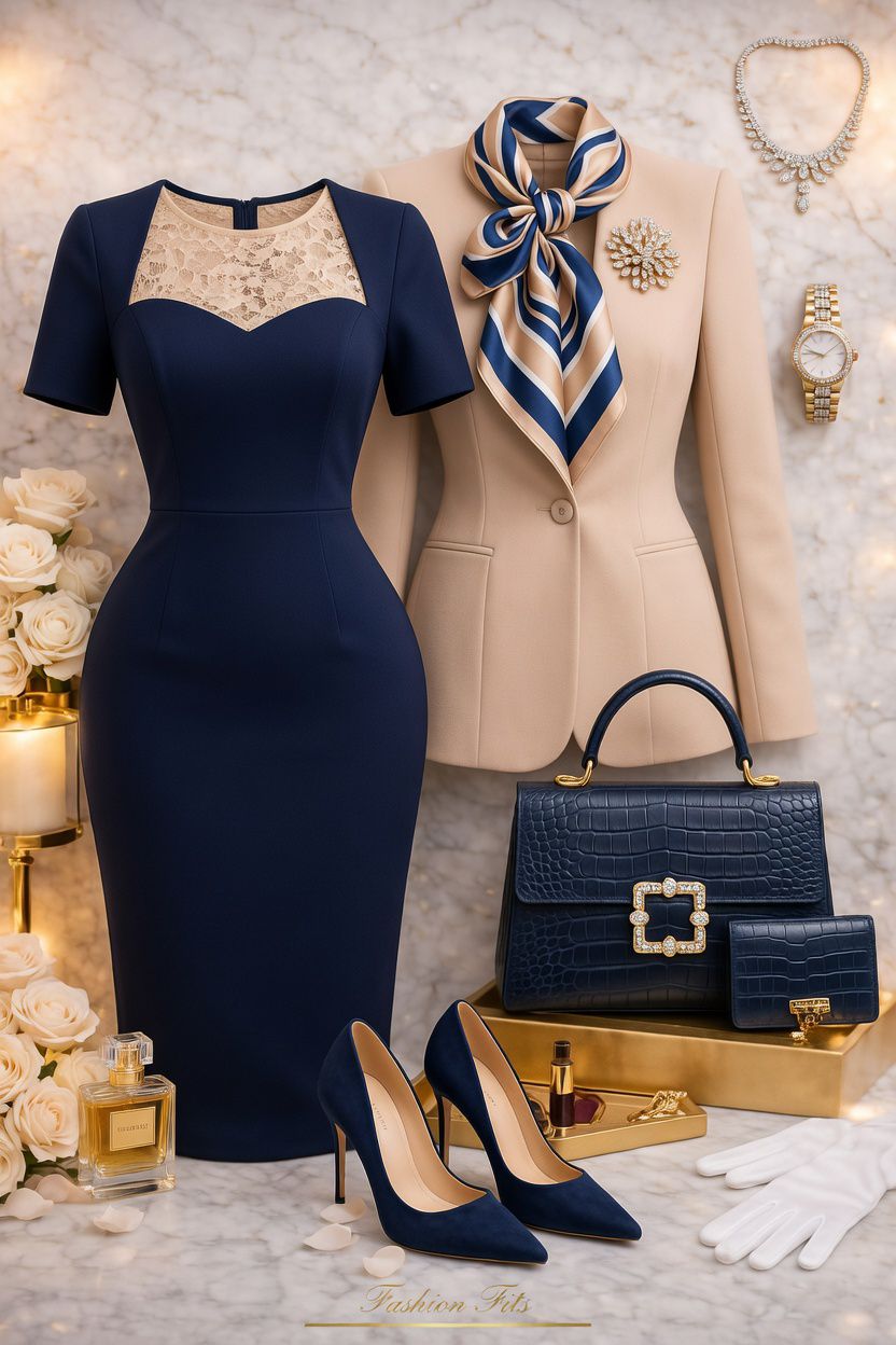 navy dress and black suit & Tie making it an ideal choice for various occasions Best navy suits for men
