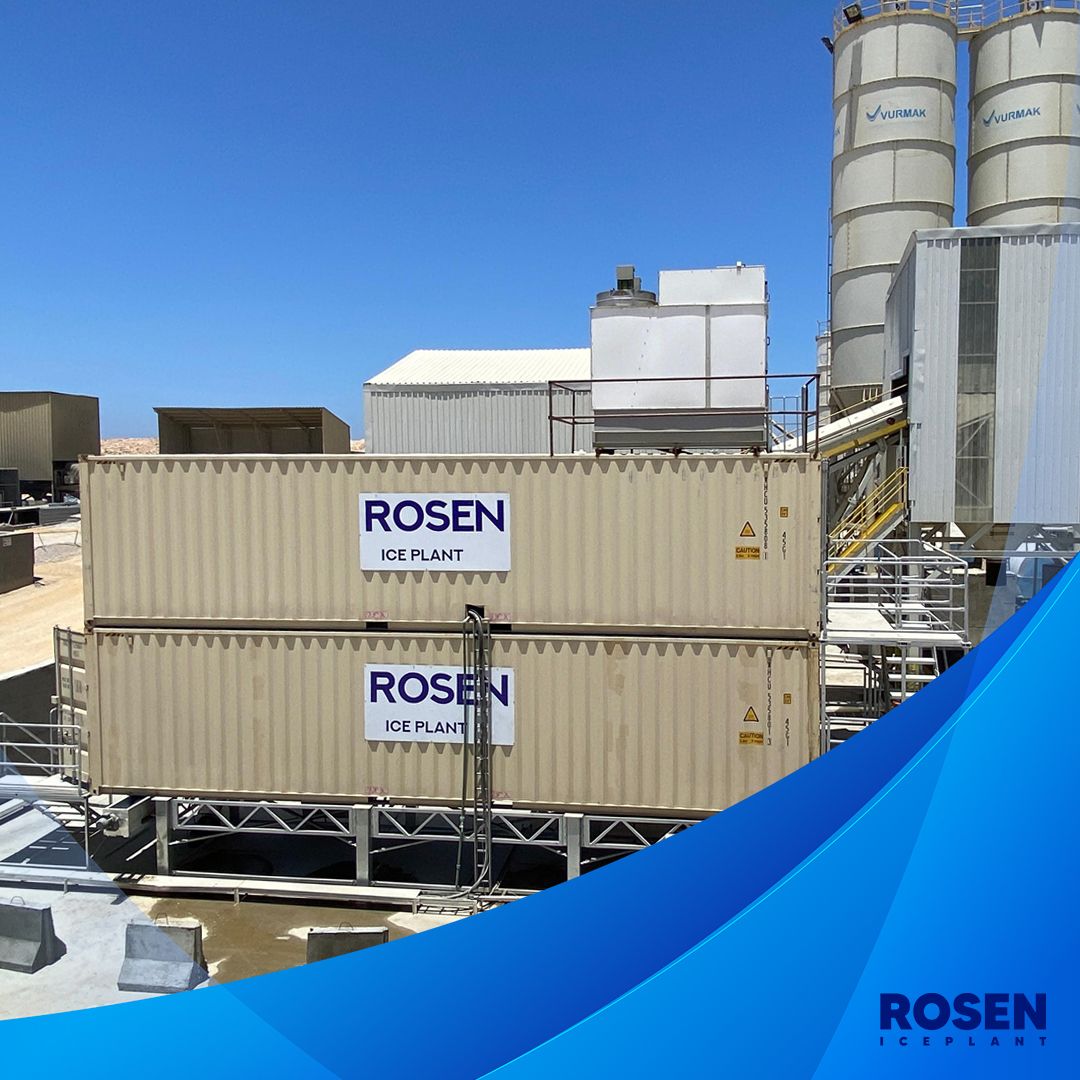 ROSEN ICE PLANT - Concrete cooling project https://www.tamutom.com ...