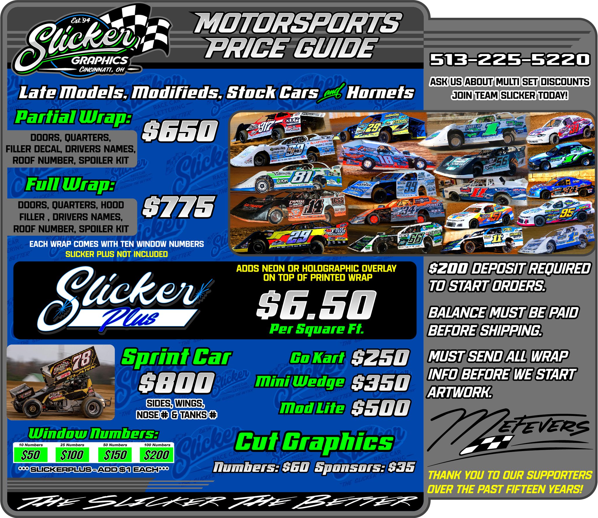 Slicker Graphics Motorsports Price... - Slicker Graphics | Facebook