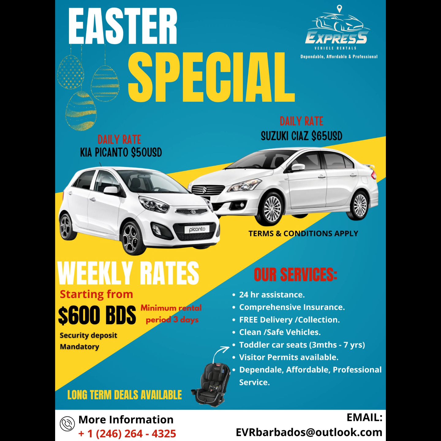 Express Vehicle Rentals added a... - Express Vehicle Rentals