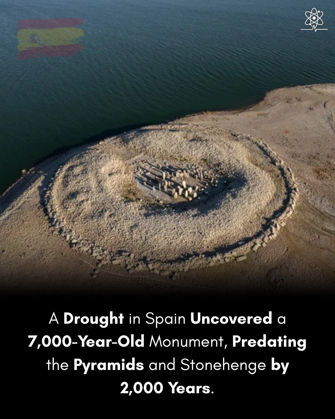 Science - The image refers to the Dolmen of Guadalperal, a megalithic ...