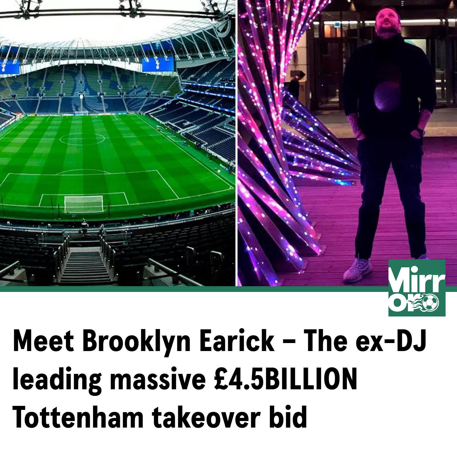 Mirror - 🚨🚨 He means business Tottenham Hotspur 🤑 | Facebook