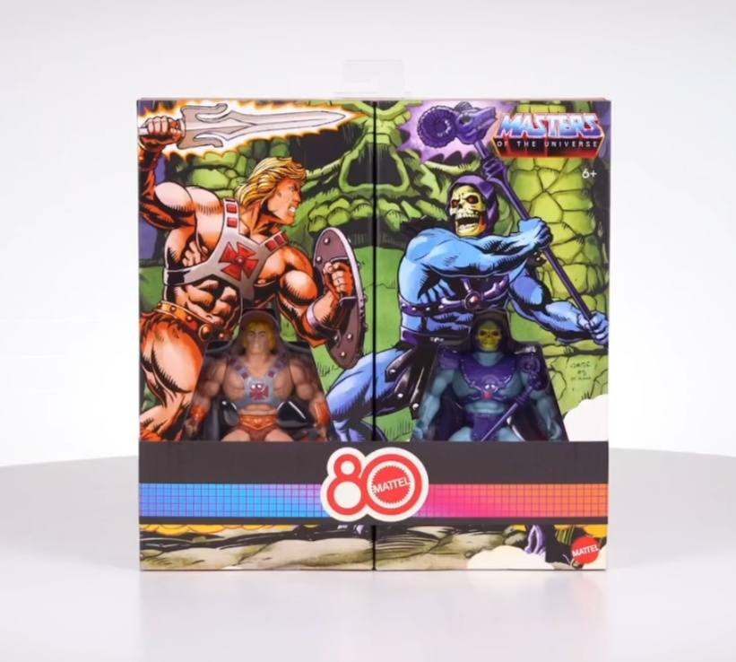 Mattel's 80th anniversary Masters of the Universe retro He-Man and