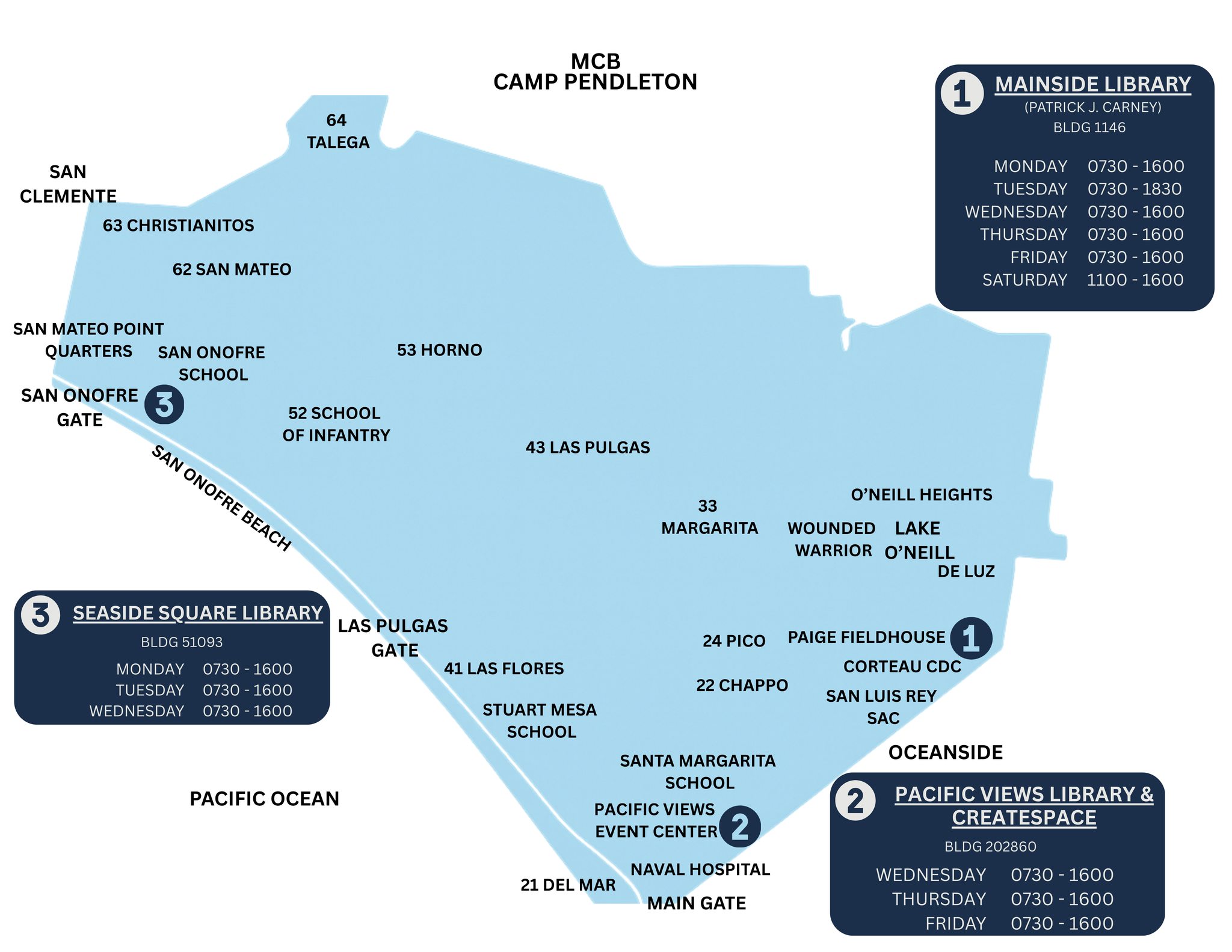 MCCS Camp Pendleton - Libraries - Come visit the Patrick J. Carney ...
