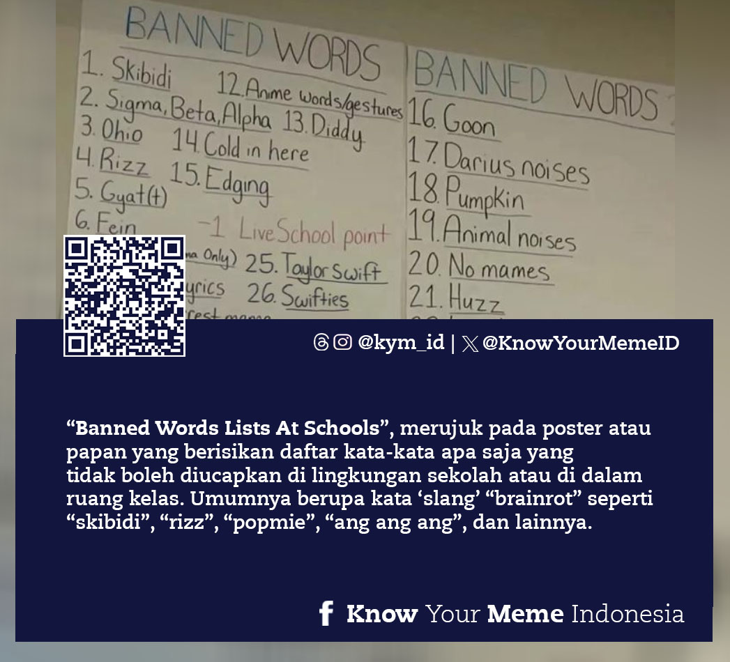 Know - Source: xhttps://knowyourmeme.com/memes/banned-words-lists-at ...