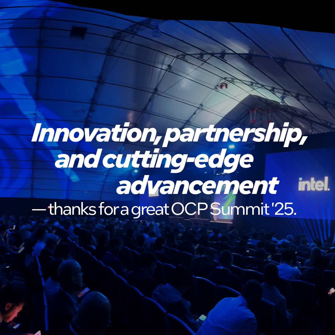 Intel - #OCPSummit25 종료! #Intel 은 이번 행사에서 새로운 데이터센터 GPU... | Facebook