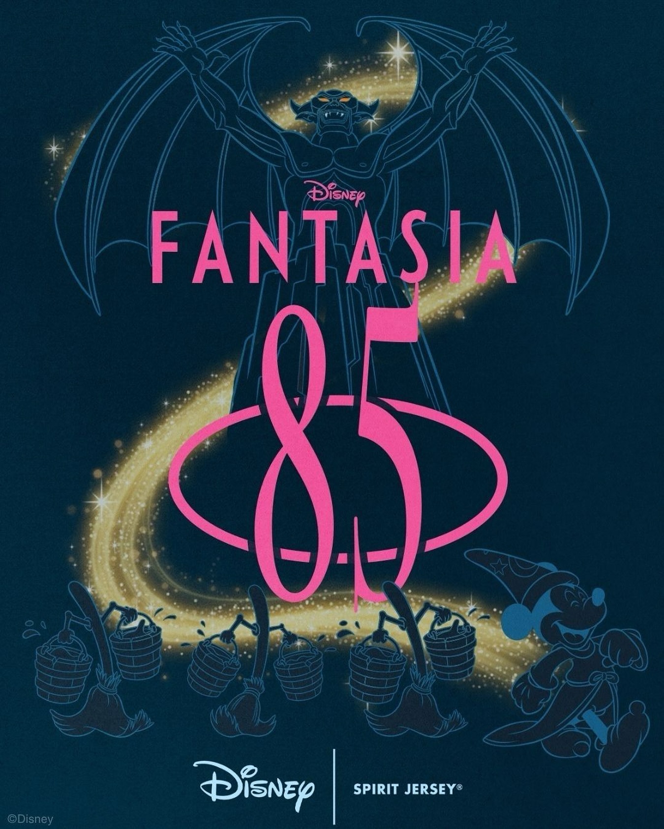 85 years of Disney's Fantasia 💫 From Sorcerer's Apprentice Mickey