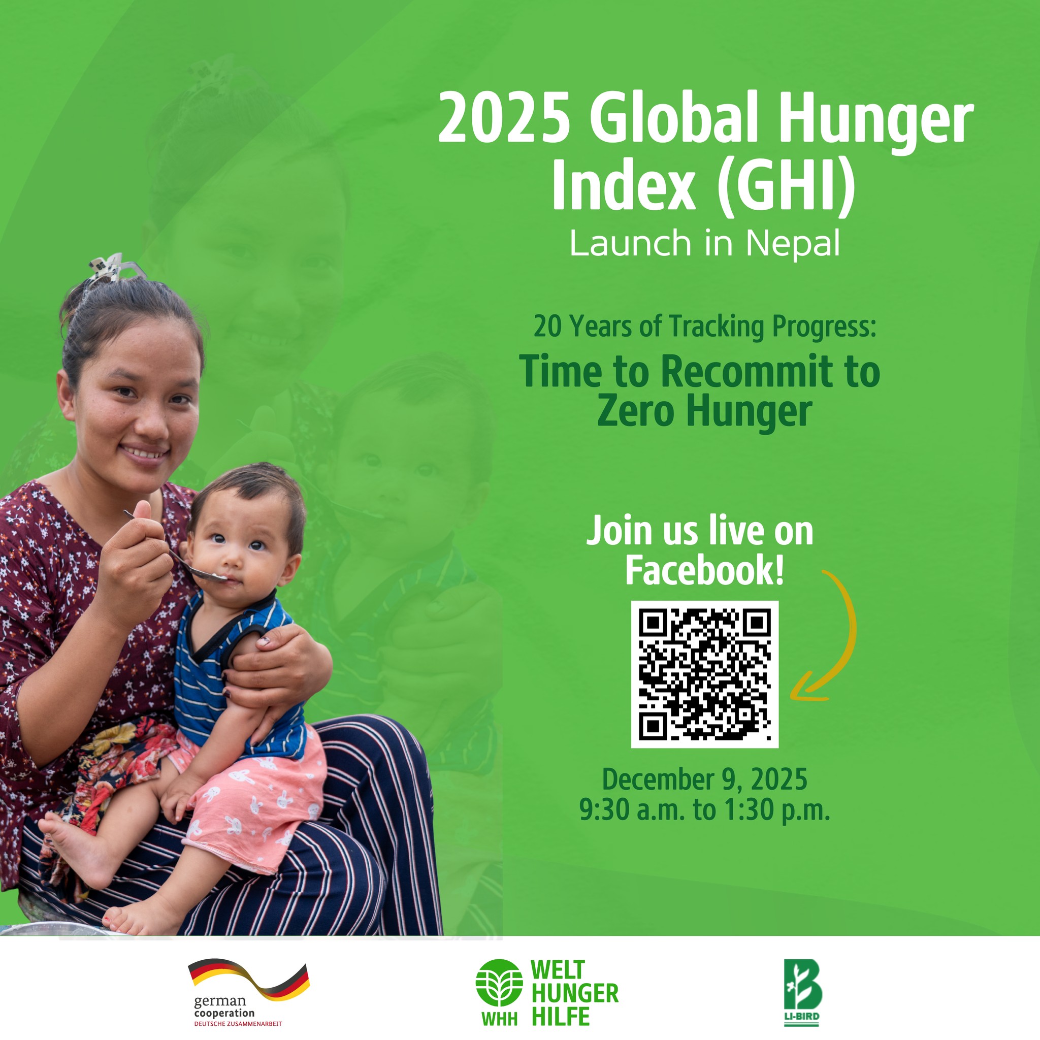 WHH - 👉Nepal has scored 14.8 in the 2025 Global Hunger Index (GHI ...