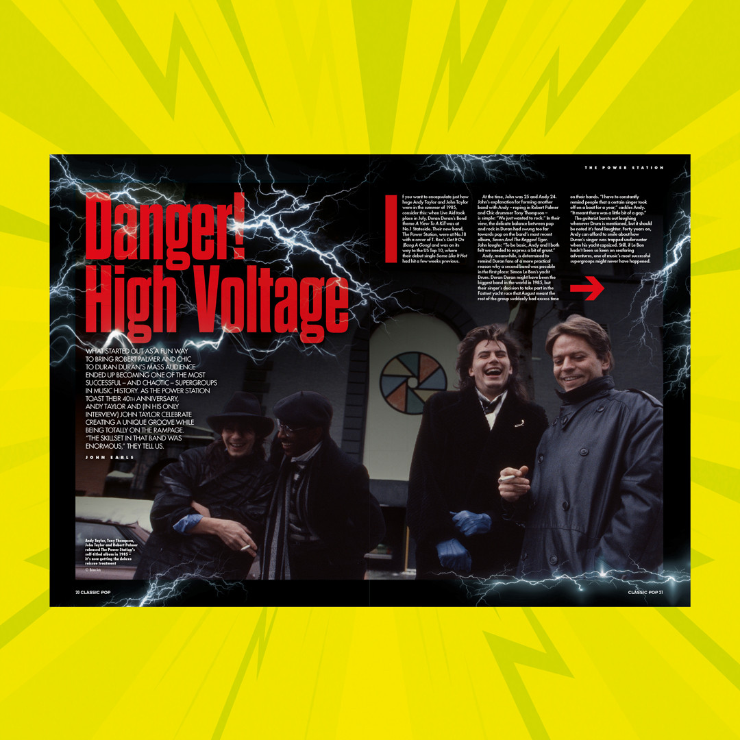 Get your copy of The Power Station's 40th anniversary re-issue