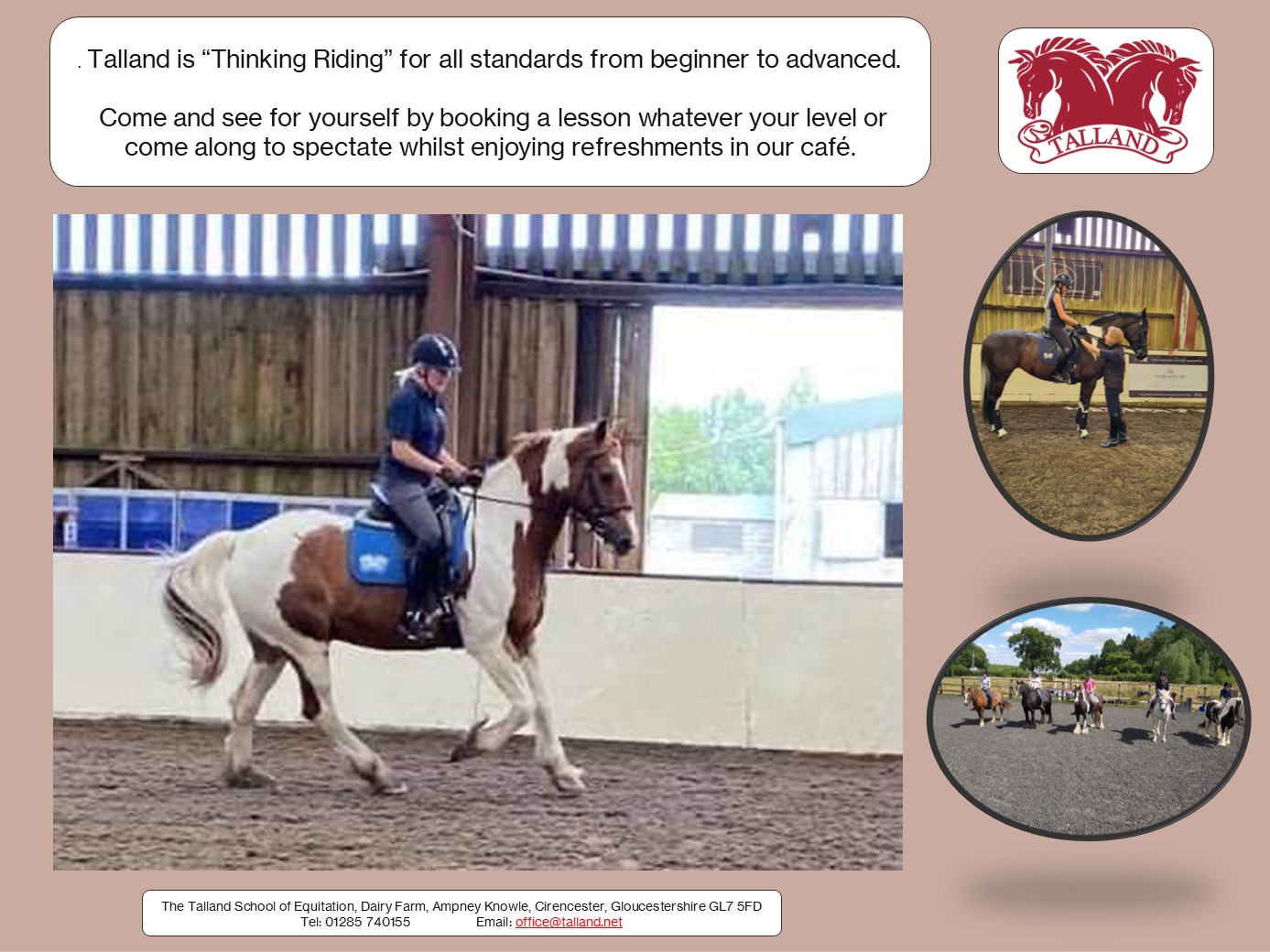 ~ ADVANCED SCHOOLMASTER... - The Talland School of Equitation | Facebook