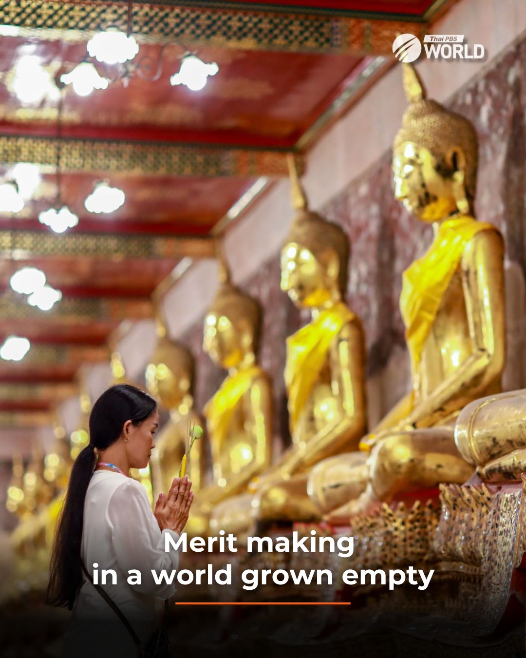 Thai PBS World - Making merit is an important aspect of... | Facebook