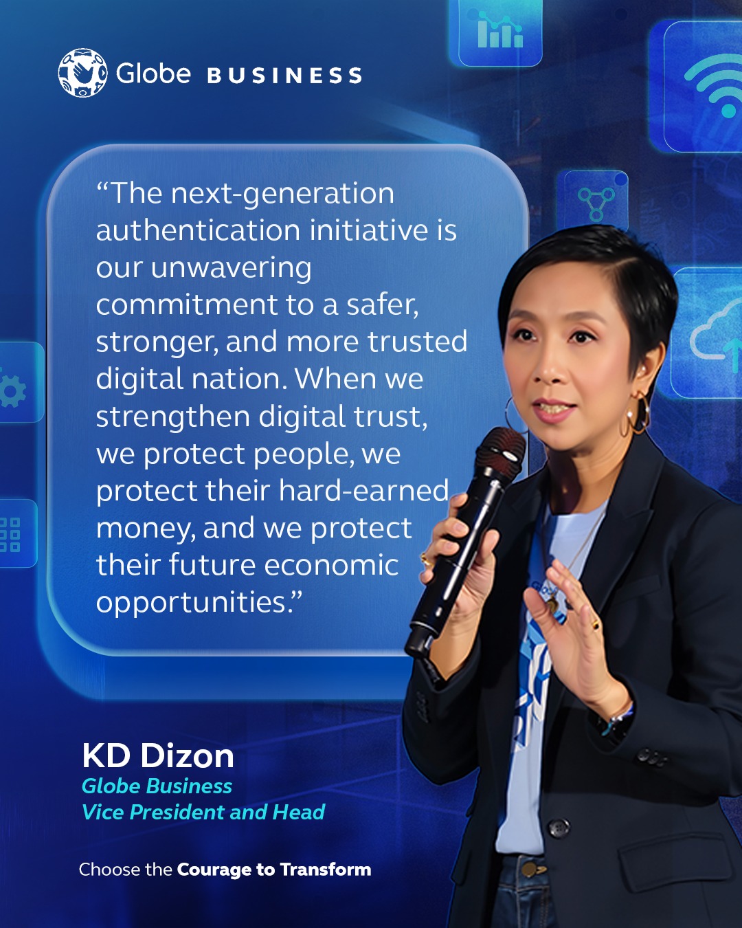 Globe - Globe Business Head KD Dizon showcased the Globe API Ecosystem ...