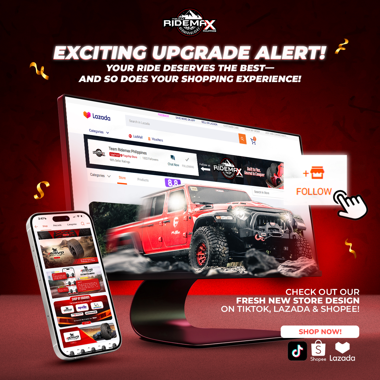 Team - 🚨 Exciting news, Team Ridemax fam! 🚨 We’ve given our online ...
