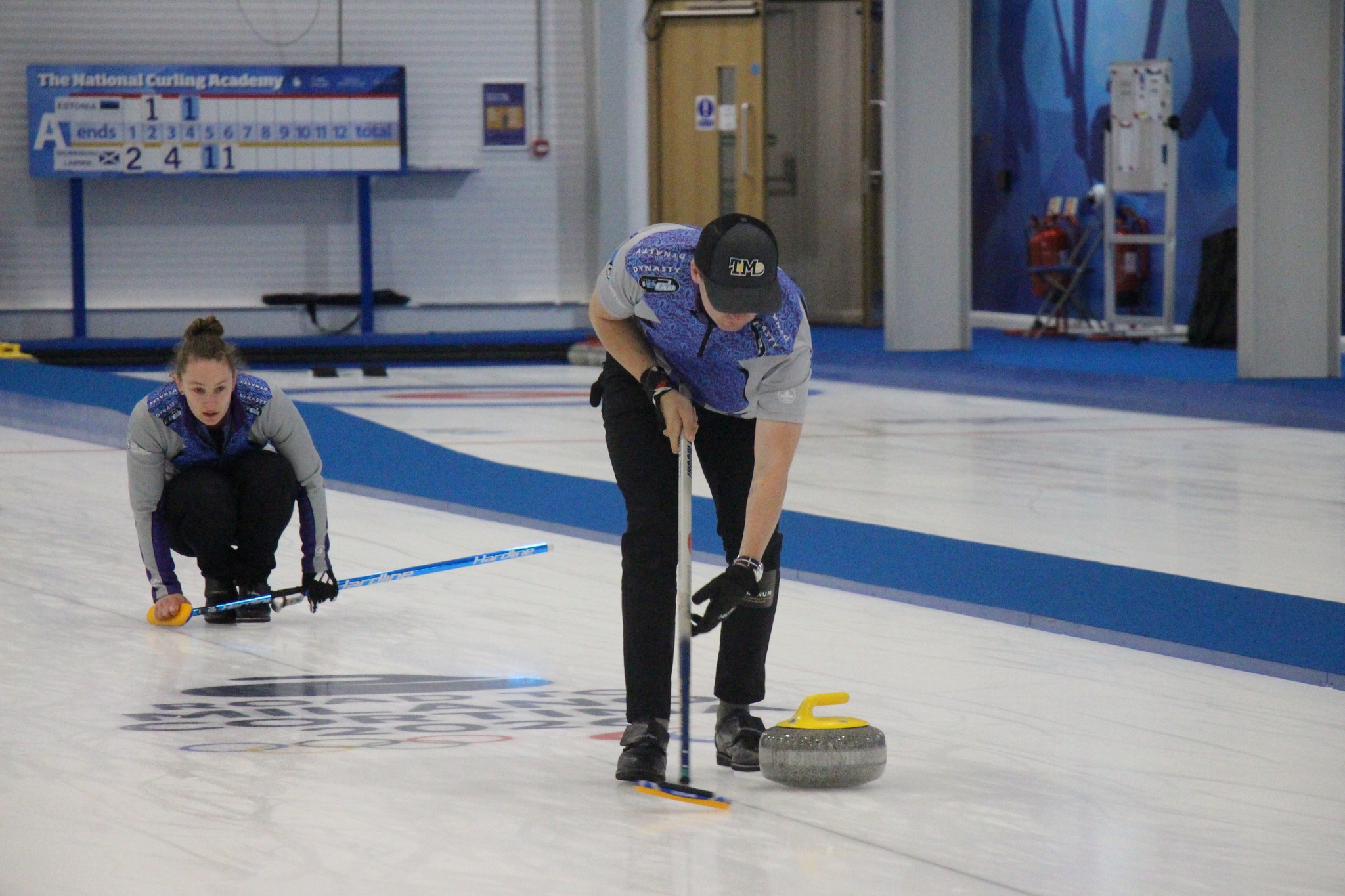 Curling - STIRLING MIXED DOUBLES INVITATIONAL Here we have the Play-Off ...
