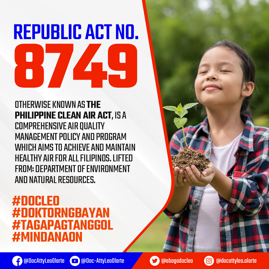 Republic Act No. 8749, otherwise... - Doc-Atty Leo Olarte