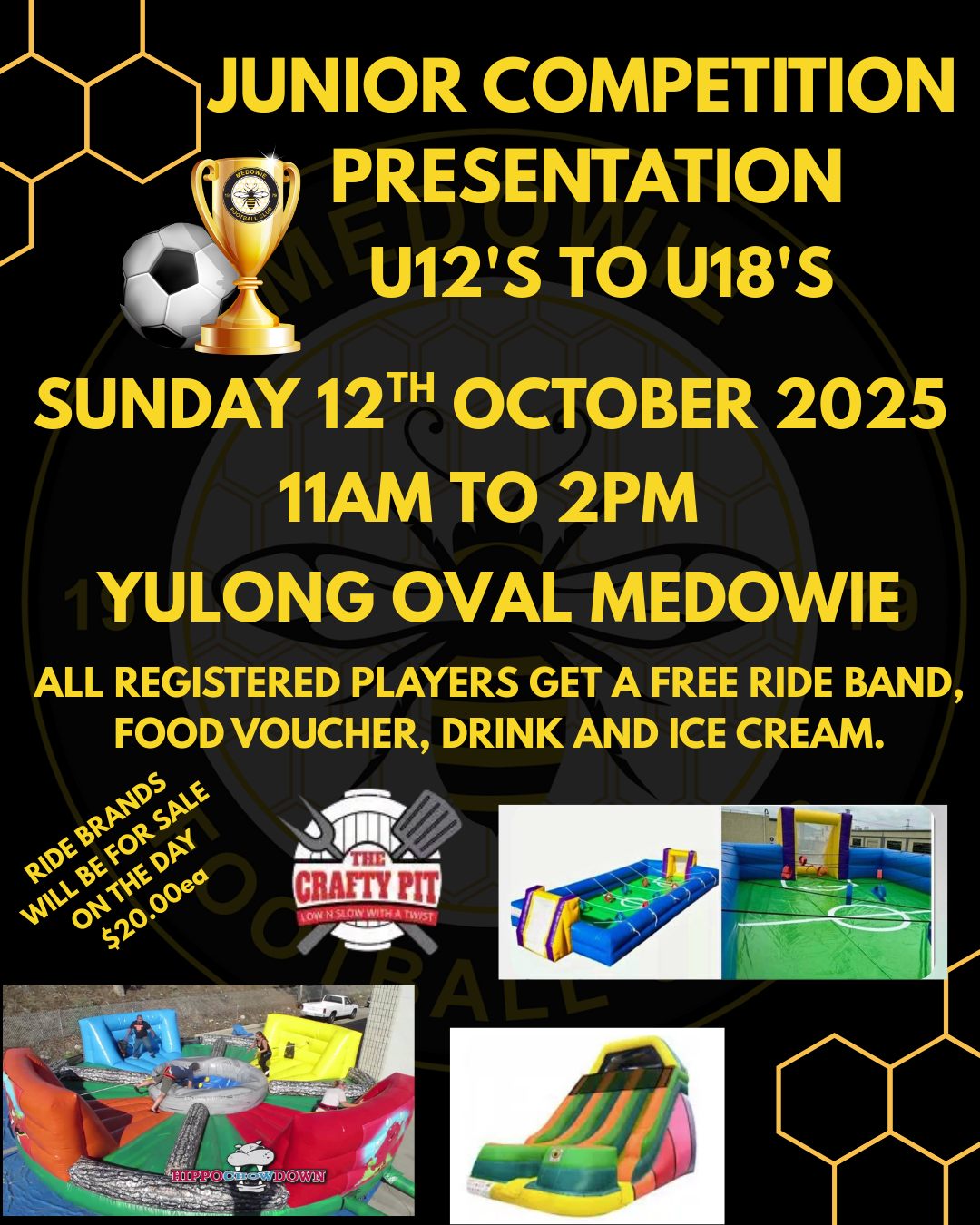 🎉⚽ JUNIOR COMPETITION PRESENTATION... - Medowie Football Club | Facebook