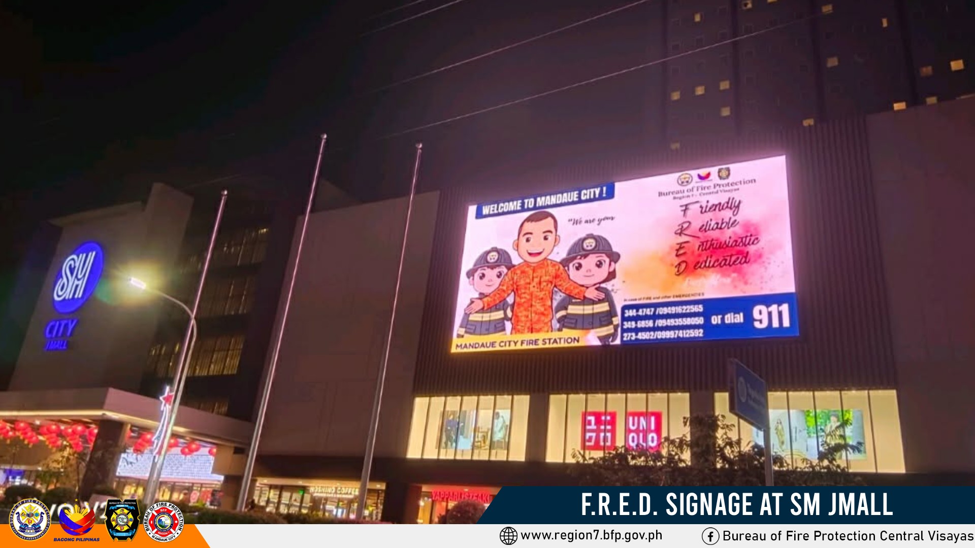 BFP - 𝐀𝐂𝐊𝐍𝐎𝐖𝐋𝐄𝐃𝐆𝐄𝐌𝐄𝐍𝐓 𝐎𝐅 𝐒𝐔𝐏𝐏𝐎𝐑𝐓 The Bureau of Fire Protection Mandaue ...