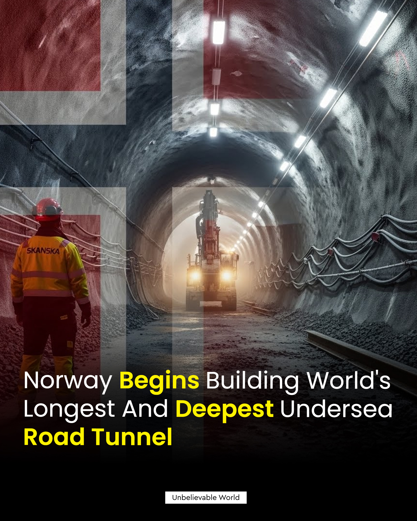 Unbelievable - Norway is building the world’s longest and deepest ...