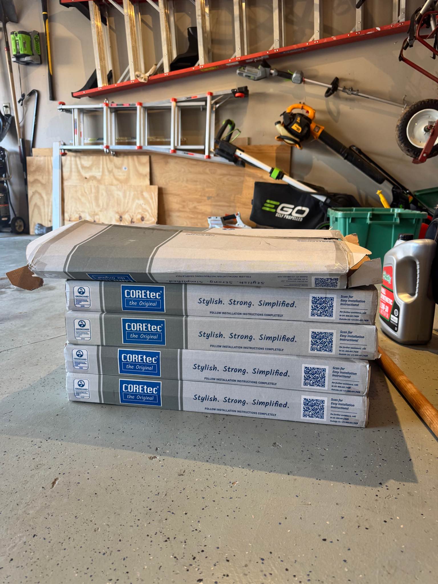 COREtec Stone 18x24 flooring “Russa” - Stepping Stones - Lake Lotawana ...
