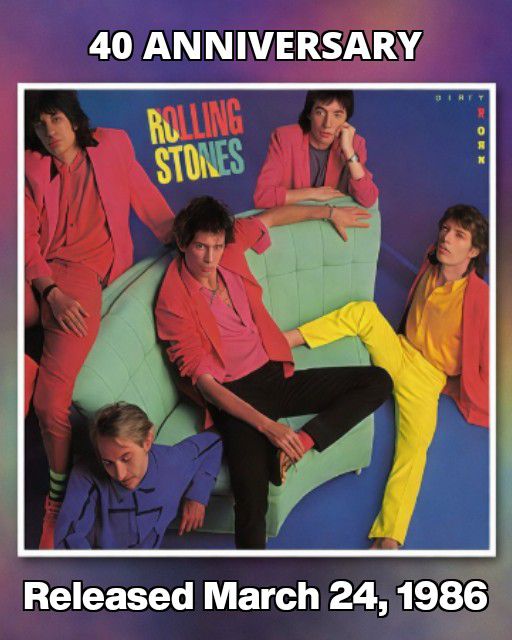 Release Date: 1986 Artist: The Rolling Stones Album: Dirty Work 🎸