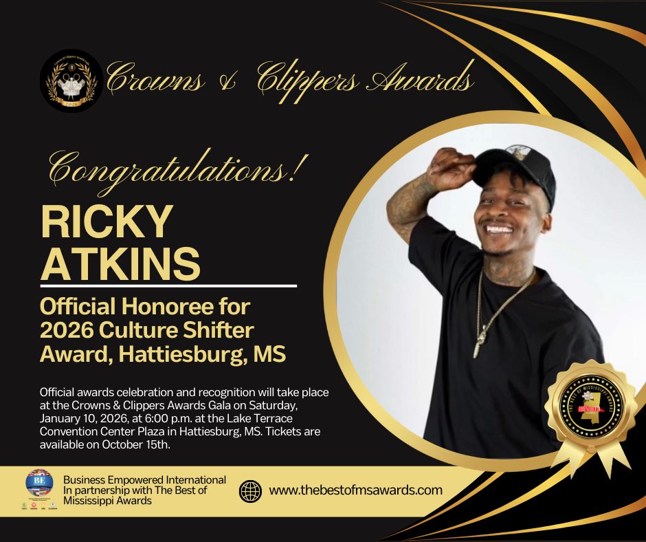 Congratulations to Ricky... - The Best of Mississippi Awards | Facebook
