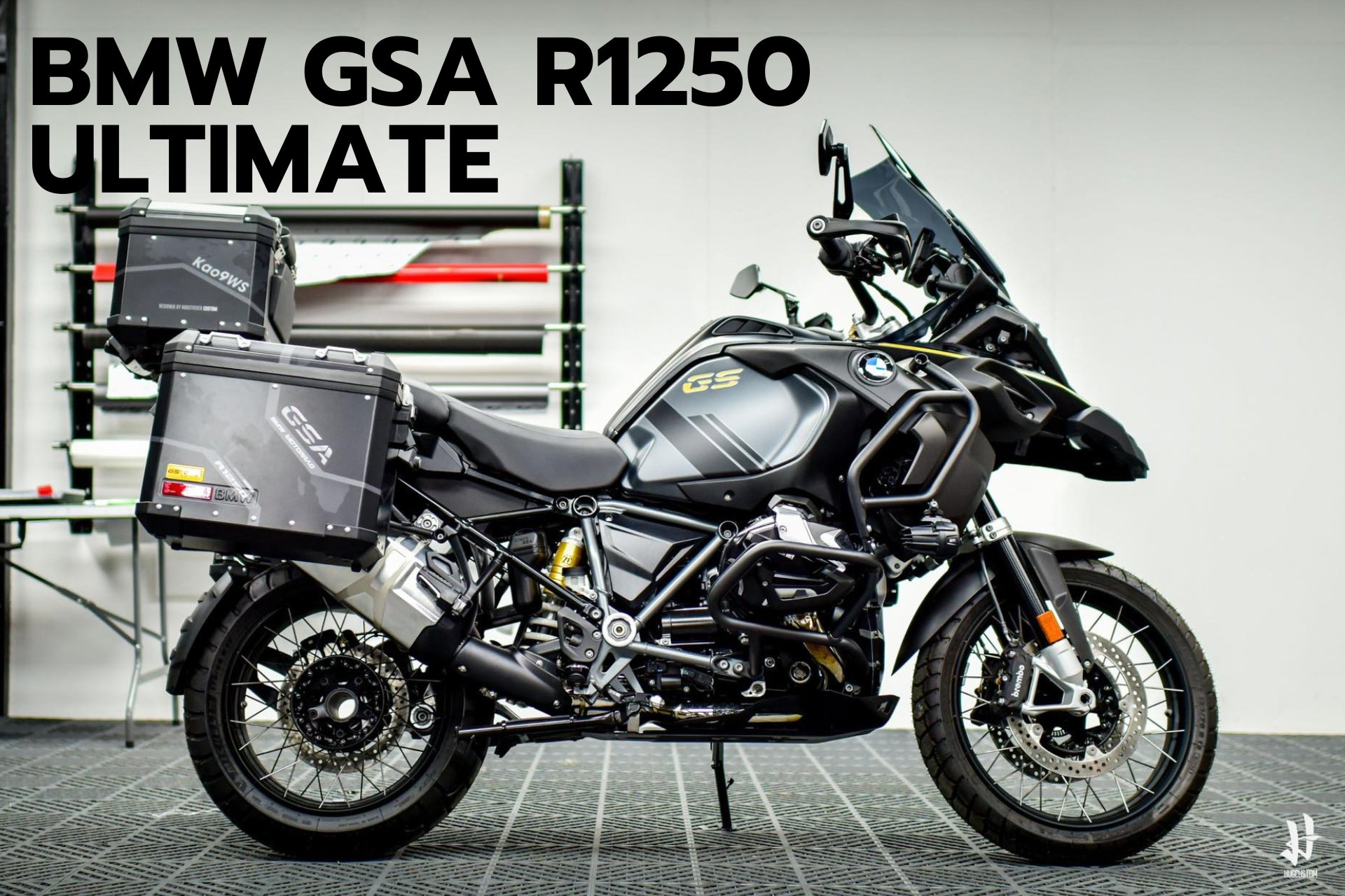 BMW GSA R1250 Ultimate All Black... - Hugstickercustom BKK | Facebook