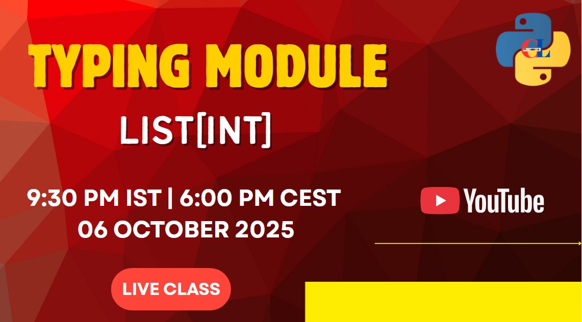 Python - Strong types make strong code. Learn the Typing module. List ...