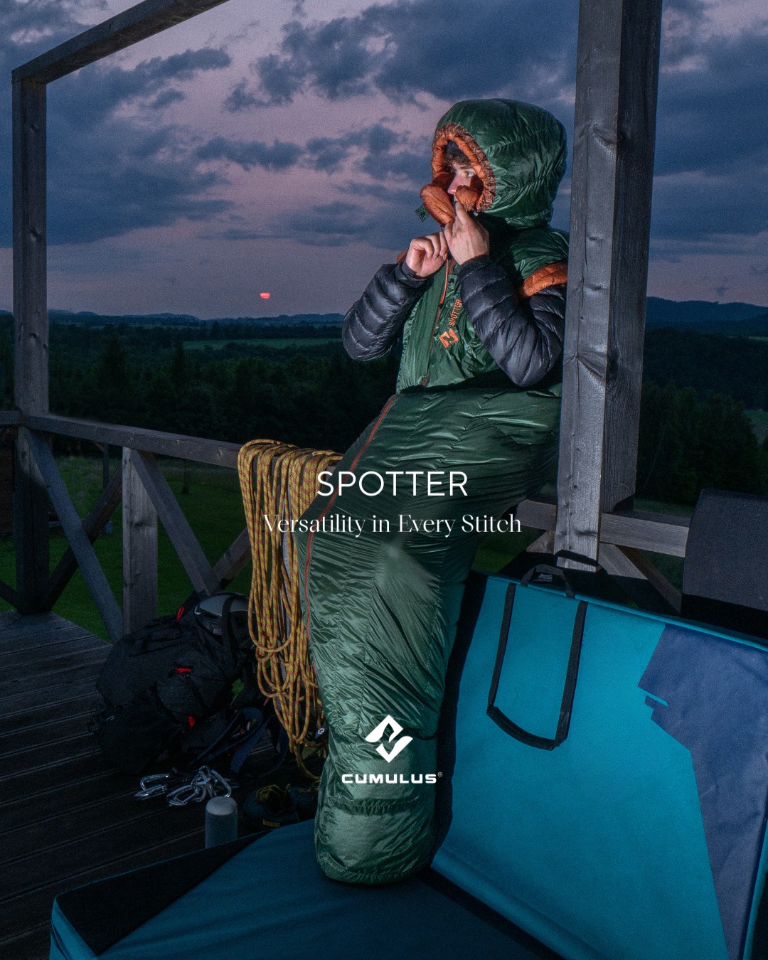 Introducing Cumulus Aerial ultra-light sleeping bag series