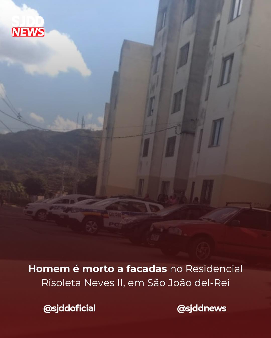 SJDD - Um homicídio foi registrado na manhã deste domingo (1º) no ...