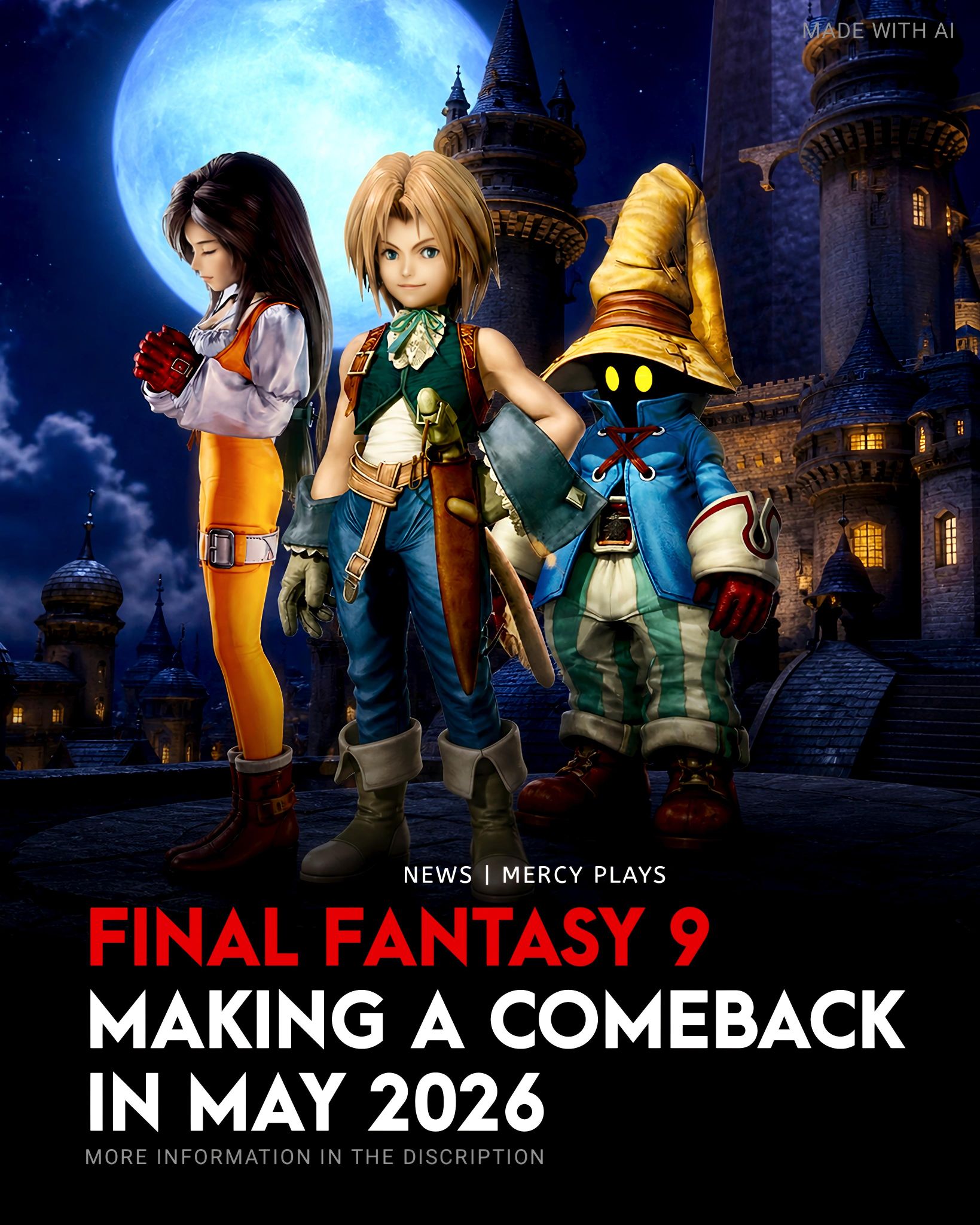Final Fantasy 9 Officially Gets New Release, Coming May 2026