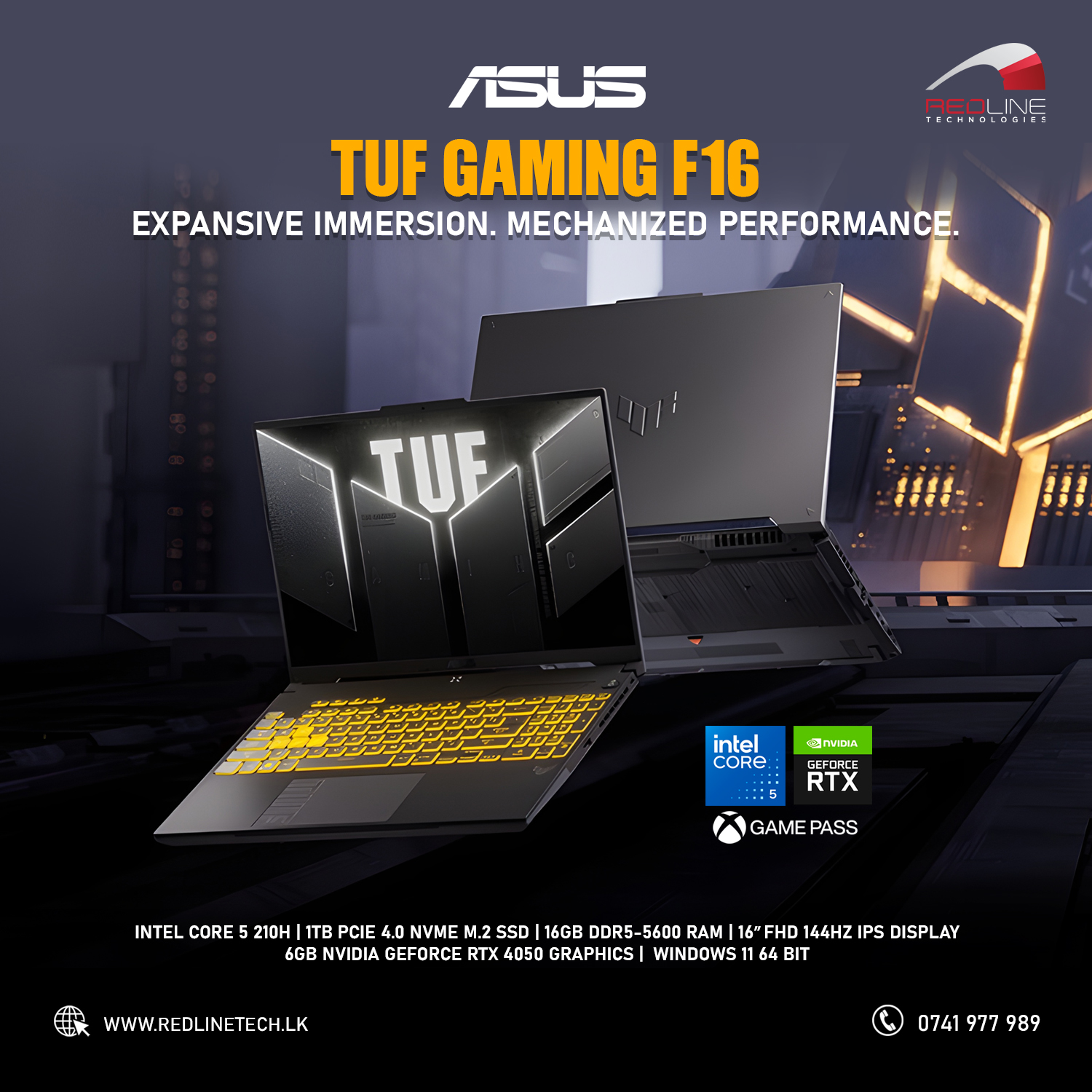 Redline - 🎮 TUF GAMING BEAST! 🎮 ASUS TUF Gaming F16 FX607VU - 14th Gen ...