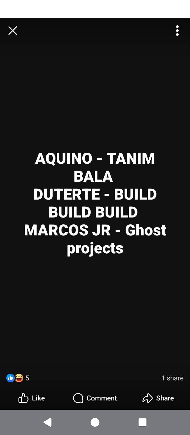No to Marcos forever in... - No to Marcos forever in politics