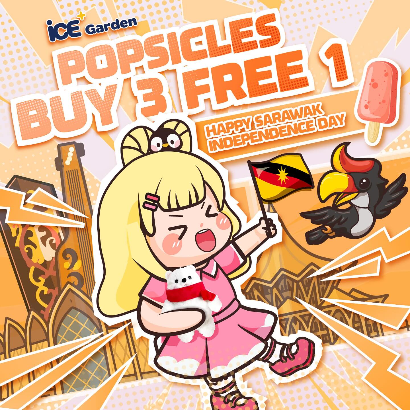 🎉 Happy Sarawak Day! 🎉 Let’s... - ICE+ Garden Malaysia | Facebook