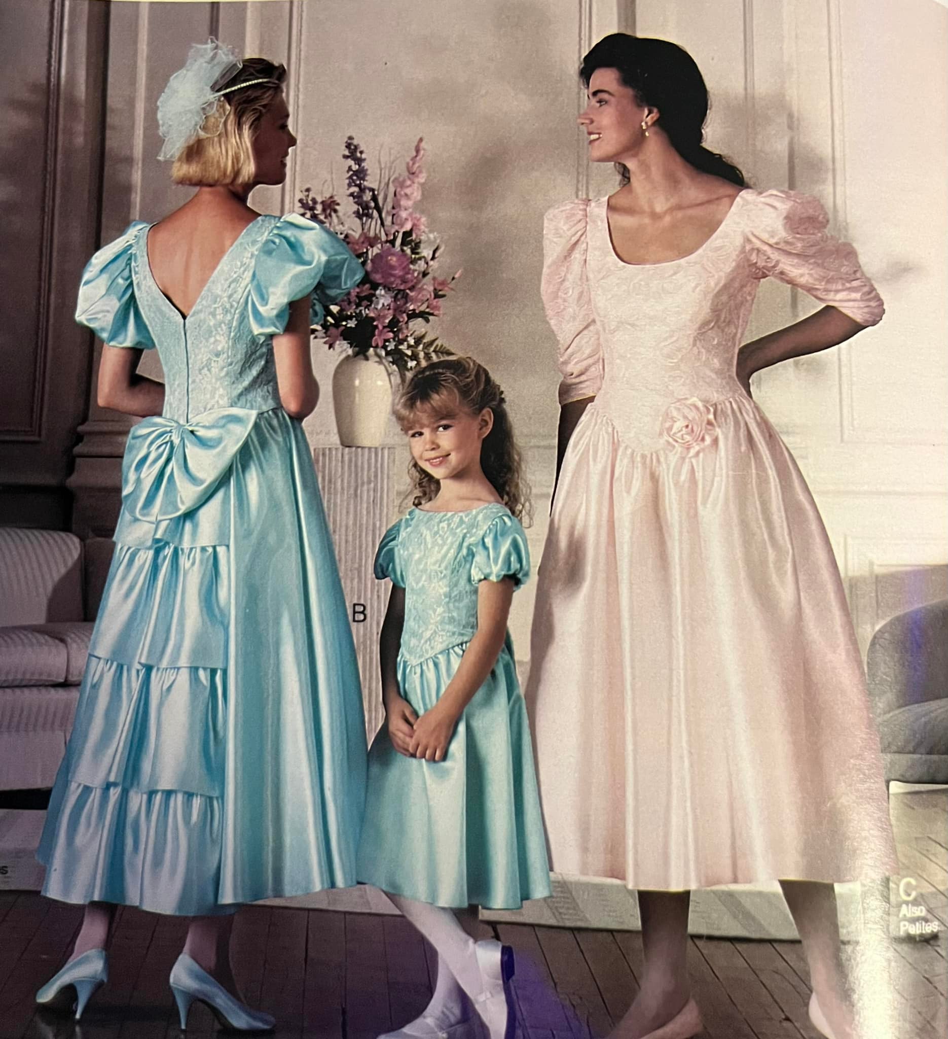 The Bridal/Formal section of JCPenney's Spring/Summer catalog from 1989 (Part 1)