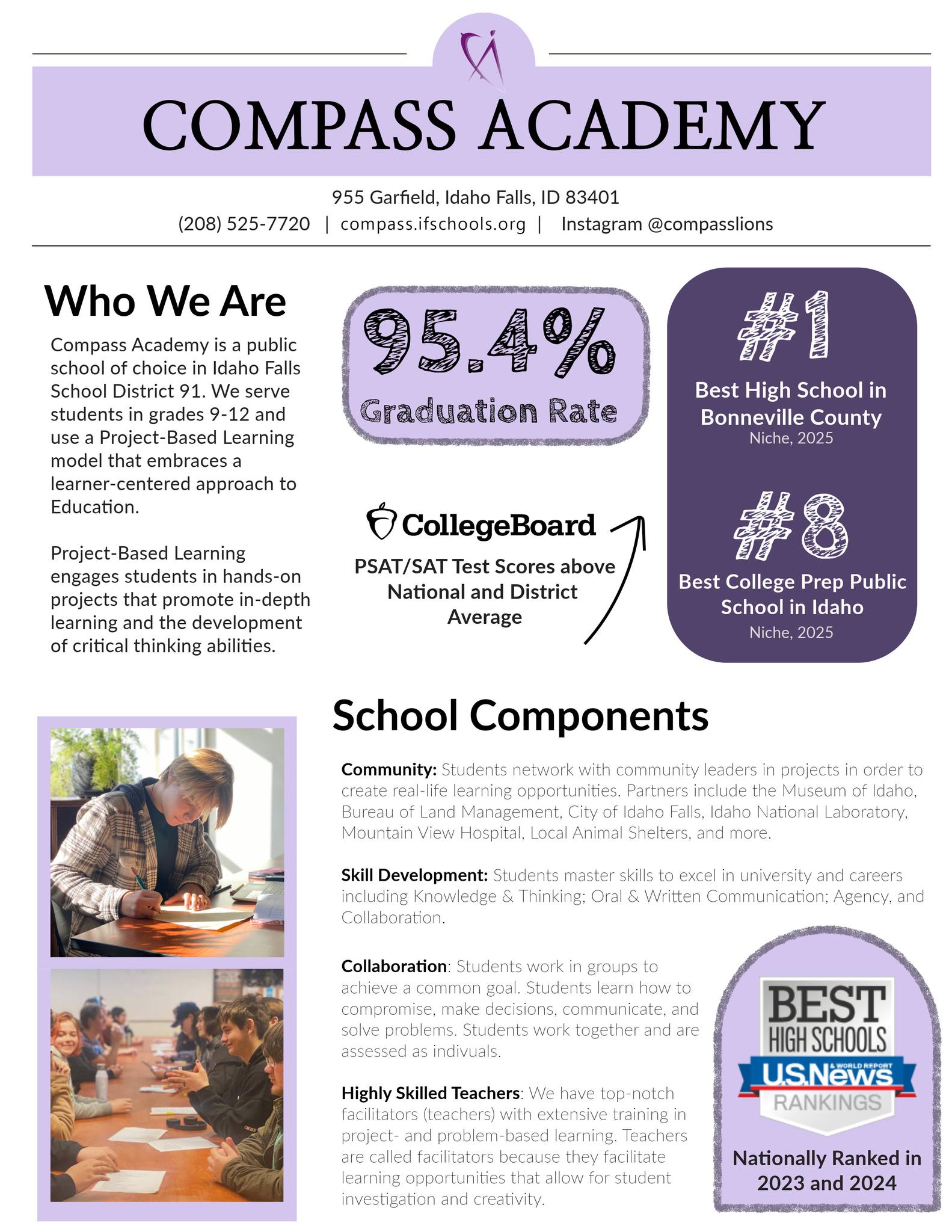 Compass Academy Lions | Idaho Falls ID