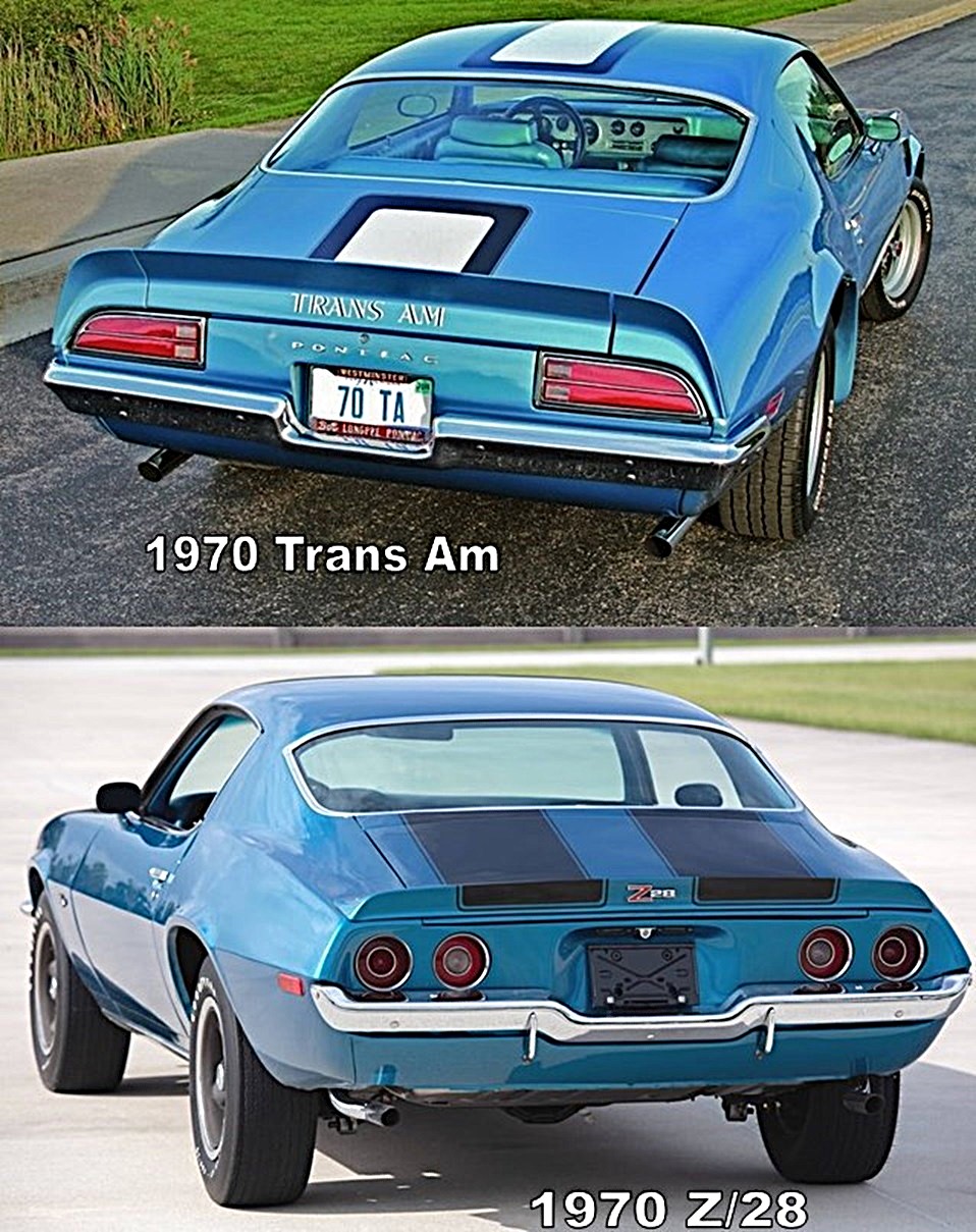 Musclecar - Pontiac's beautiful rear spoiler for their new 1970 Trans ...
