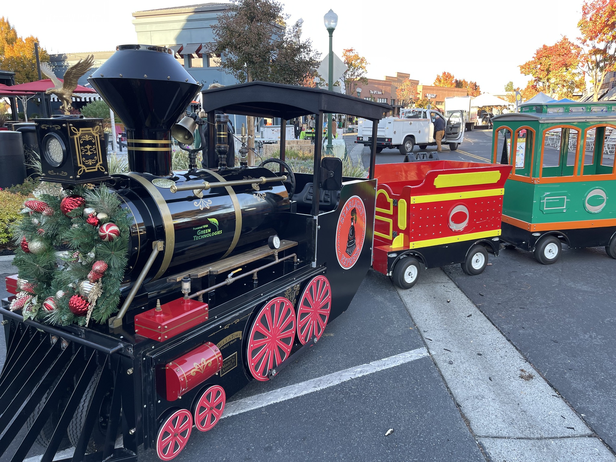 City - All aboard! Come take a ride on the Holiday Express up and down ...