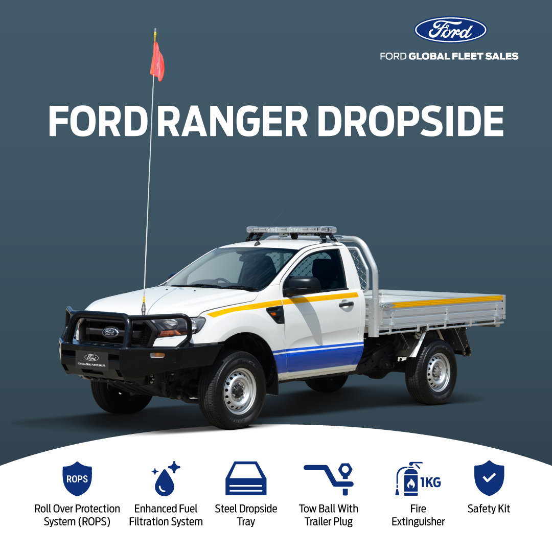 The Ford Ranger Dropside is a... - Ford Global Fleet Sales | Facebook