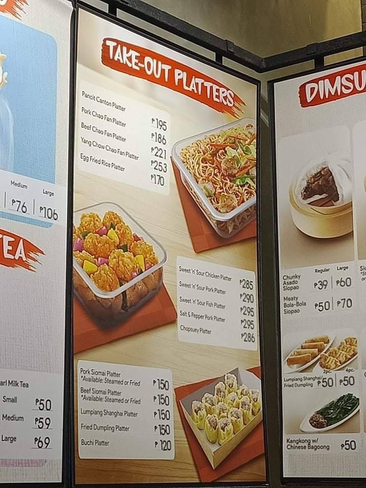 CHOWKING MENU MAGPADELIVER NA... - Angkas Legazpi / PhilEx