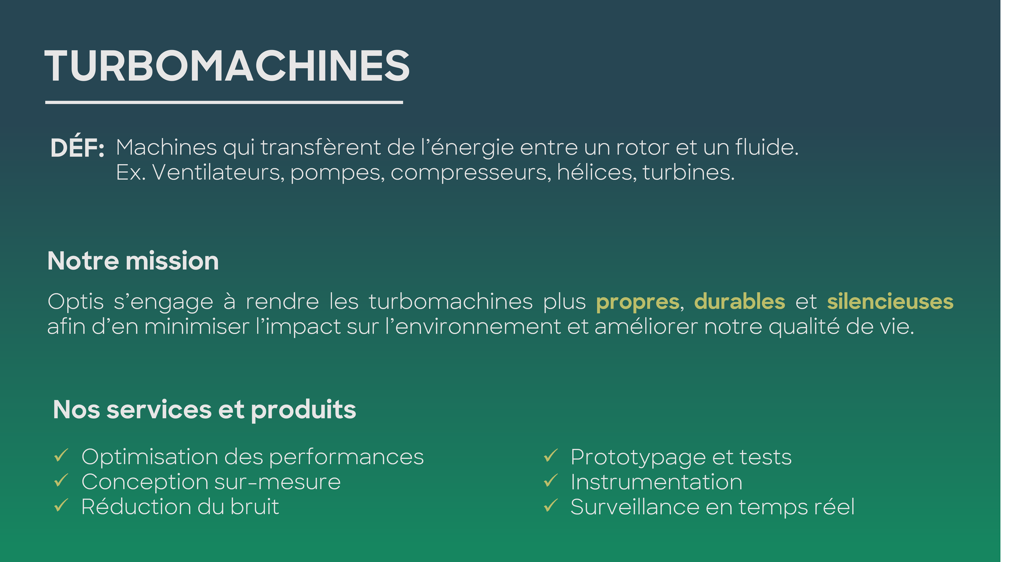 Optis Engineering | Sherbrooke QC