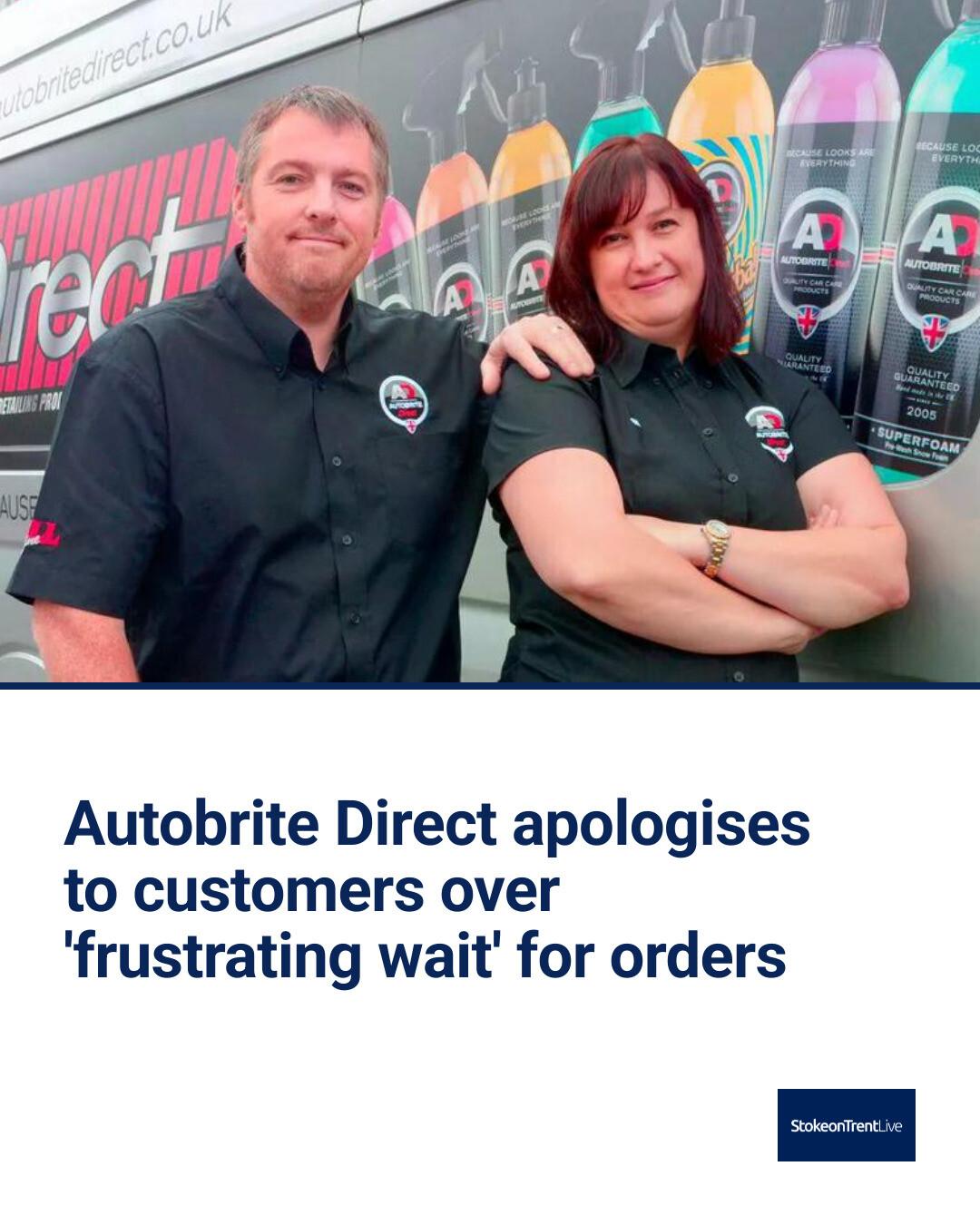 Autobrite Direct has issued the public apology