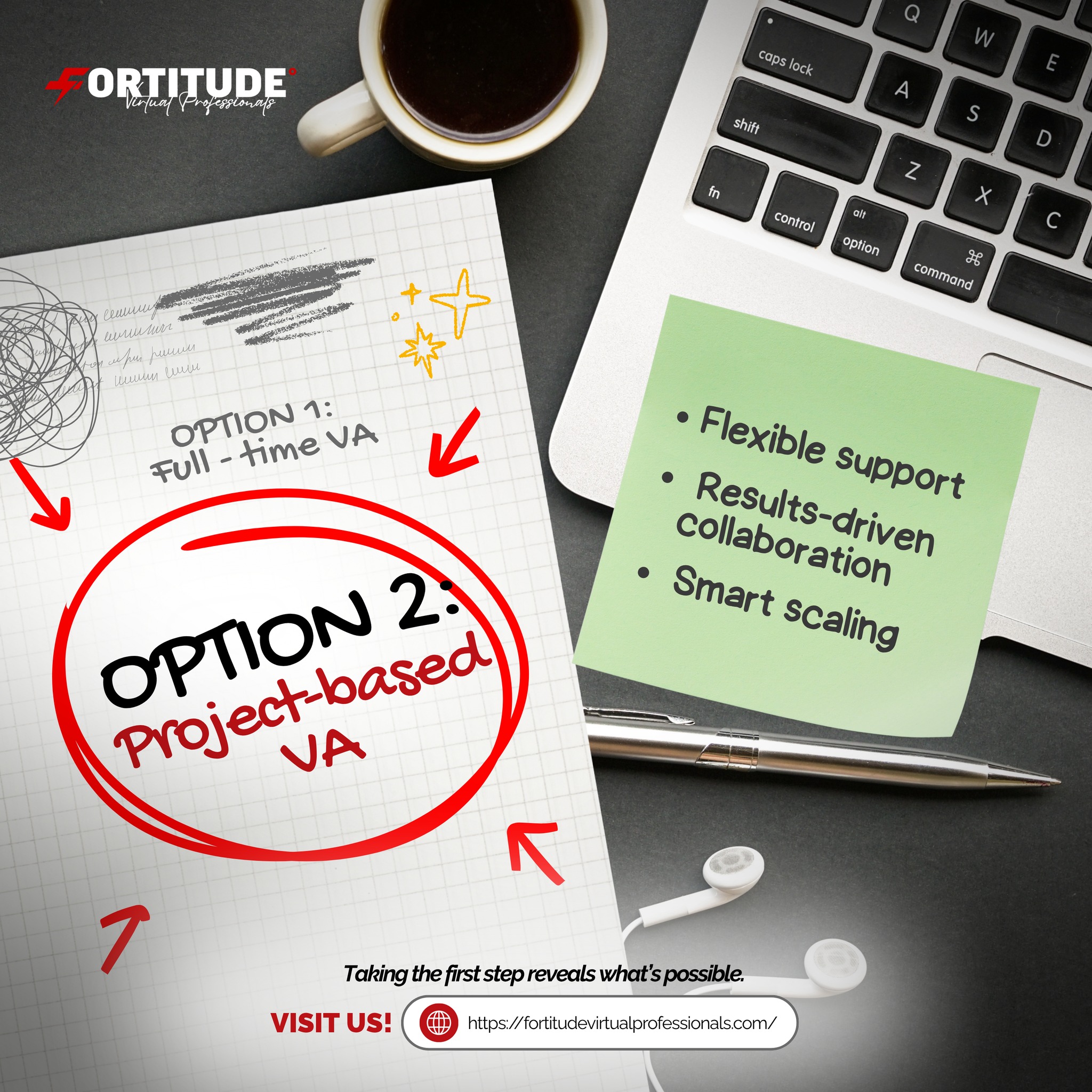 Fortitude - Not ready to bring on a full-time VA just yet? Start small ...