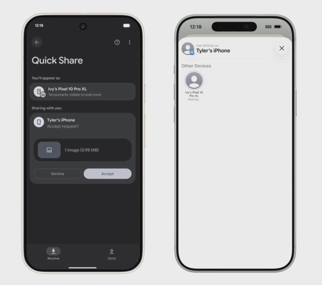 AnhEm - Quick Share của Android bây giờ sẽ tương thích trực tiếp với ...