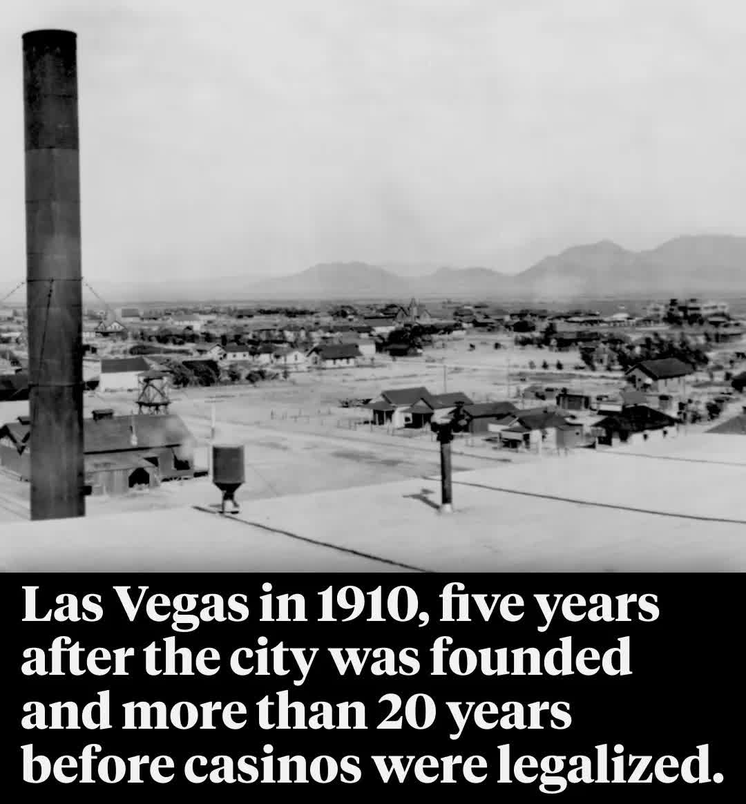 All - The heart of Las Vegas, circa 1910, roughly five years after the city was founded and more ...