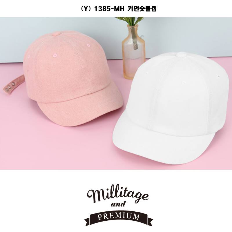 Millitage - 챙 길이가 3.5cm로 작업돼있어서 보통 볼캡 모자보다는 색다른 느낌이 와 닿고...