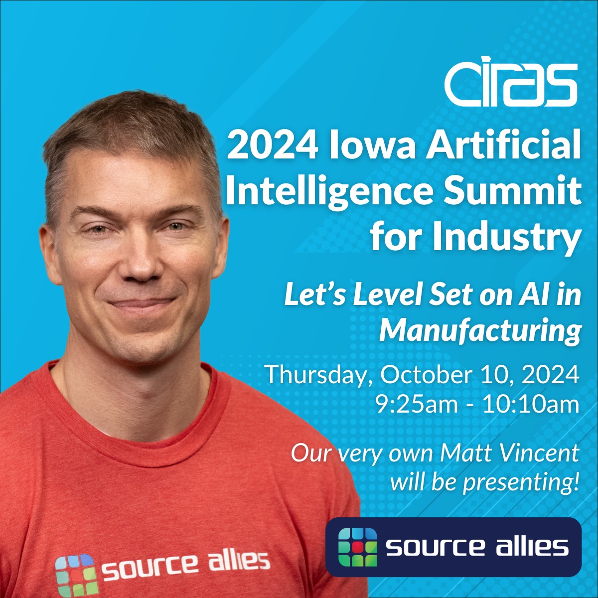 Source Allies - Very excited to announce our own Matt... | Facebook