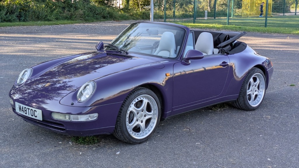 vintage an・an no.31 ad: Rare Amaranth Violet Porsche 993 Carrera 2 See more on ebay
